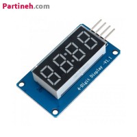 تصویر محصول ماژول سون سگمنت 4 رقمی برای آردوینو با درایور TM1637