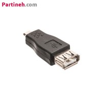 تصویر محصول تبدیل USB (مادگی) به Micro USB (نری)