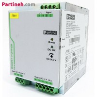 تصویر محصول منبع تغذیه ریلی تک فاز فونیکس 24 ولت 20 آمپر کد فنی 2866776