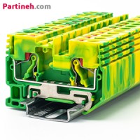 تصویر محصول ترمینال ریلی ارت یک طبقه فشاری رعد RPET6