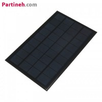 تصویر محصول سلول خورشیدی (solar panel) ولتاژ 9 و توان 3 وات (125 * 195)