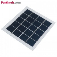 تصویر محصول سلول خورشیدی (solar panel) ولتاژ 5 و توان 2 وات (125 * 135)