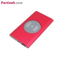 تصویر محصول باکس پاور بانک با قابلیت شارژ بیسیم و خروجی USB با ماژول 5 ولت 1 آمپر - قرمز
