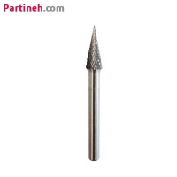 تصویر محصول فرز فرم الماسه مخروطی قطر 8 میلیمتر دنباله 6 میلیمتر
