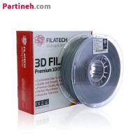 تصویر محصول فیلامنت PLA نقره ای قطر 1.75 میلیمتر یک کیلوگرمی فیلاتک