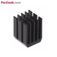تصویر محصول هیت سینک آلومینیومی 9*9 میلیمتر ارتفاع 12 میلیمتر