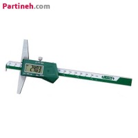 تصویر محصول کولیس  دیجیتال عمق سنج لبه دار 20 سانتی متر اینسایز مدل 1142-200A