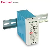 تصویر محصول منبع تغذیه ریلی 5 ولت 6 آمپر مینول MEAN WELL مدل MDR-40-5