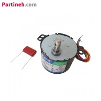 تصویر محصول موتور گیربکس دار 220 ولت 6 وات 2.5 دور مدل 50KTYZ