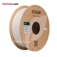 تصویر محصول فیلامنت +PLA سفید 1.75 میلیمتر یک کیلوگرمی ایسان (eSUN)
