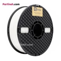 تصویر محصول فیلامنت PLA PRO سفید قطر 1.75 میلیمتر یک کیلوگرمی میندا Minda