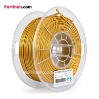 تصویر محصول فیلامنت PLA طلایی یوسو 1.75 میلیمتر یک کیلوگرمی ( YS Filament)