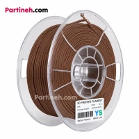 تصویر محصول فیلامنت PLA قهوه ای WOOD یوسو 1.75 میلیمتر یک کیلوگرمی ( YS Filament)