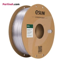 تصویر محصول فیلامنت PETG بی رنگ 1.75 میلیمتر یک کیلوگرمی ایسان (eSUN)