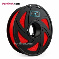 تصویر محصول فیلامنت +PLA قرمز  1.75 میلیمتر یک کیلوگرمی ایکستروژن (xtrusion)