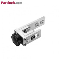 تصویر محصول قطعه آلومینیومی نگهدارنده پولی تسمه مخصوص محور X پرینترهای سه‌بعدی، سازگار با پروفیل آلومینیومی 20×20 تک بازو بلند و کوتاه نقره ای