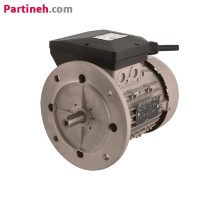 تصویر محصول الکتروموتور تک فاز خازن دائم (CR) فریم 71 آلومینیومی 0.55 کیلووات 3000 دور B5 الکتروژن
