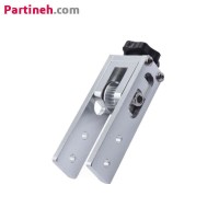 تصویر محصول قطعه آلومینیومی نگهدارنده پولی تسمه مخصوص محور X پرینترهای سه‌بعدی، سازگار با پروفیل آلومینیومی 20×20 دو بازو بلند نقره ای