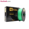 تصویر کوچک محصول فیلامنت PLA PRO سبز قطر 1.75 میلیمتر یک کیلوگرمی میندا Minda