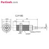 تصویر کوچک محصول سنسور مجاورت القایی (PNP-NO+NC) قطر 18 فاصله دید 15mm مدل CJY18S-15PC برند CNTD