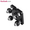 تصویر کوچک محصول صحفه گنتری مکانیسم چرخ(105zz) و پروفیل مخصوص پروفیل 20 در 40 V-Slot