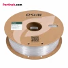 تصویر کوچک محصول فیلامنت PETG بی رنگ 1.75 میلیمتر یک کیلوگرمی ایسان (eSUN)