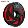 تصویر کوچک محصول فیلامنت +PLA قرمز  1.75 میلیمتر یک کیلوگرمی ایکستروژن (xtrusion)