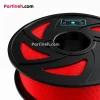 تصویر کوچک محصول فیلامنت +PLA قرمز  1.75 میلیمتر یک کیلوگرمی ایکستروژن (xtrusion)