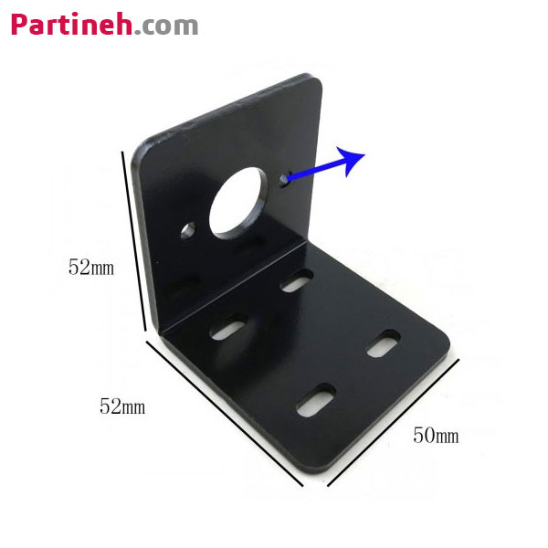 تصویر محصول براکت آهنی نگهدارنده L شکل مناسب اسپیندل 775 و 750