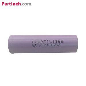 باتری لیتیوم آیون ۱۸۶۵۰ برند LG مدل LGGBF1L1865 ظرفیت ۳۴۰۰mA.h ولتاژ ۳٫۶