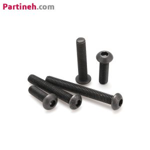 پیچ آلن قارچی مشکی گرید ۱۰٫۹ سایز M5