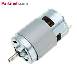 موتور DC اسپیندل ۱۲V-24V بلبرینگی مدل ۸۹۵ دور بالا