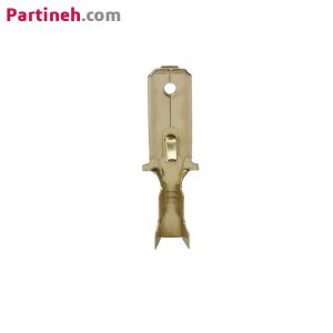 سرسیم نری(فیشی) تخت خاردار-ورودی سیم حداکثر ۱٫۵-عرض فیش ورودی ۳