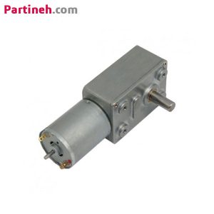 موتور DC گیربکس دار ۱۲ ولت ۲۱۰RPM ساخت چین