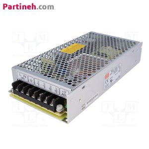 منبع تغذیه سوئیچینگ ۱۲ ولت ۱۲٫۵ آمپر مدل RS-150-12 برند مینول (MEAN WELL)