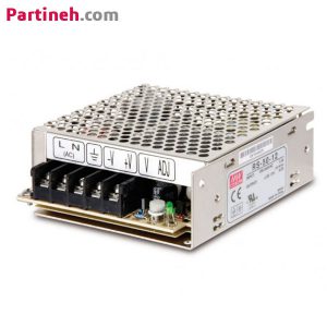 منبع تغذیه سوئیچینگ ۱۲ ولت ۴٫۲ آمپر مدل RS-50-12 برند مینول (MEAN WELL)