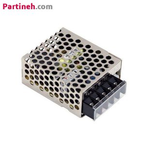 منبع تغذیه سوئیچینگ ۲۴ ولت ۰٫۶۲۵ آمپر مدل RS-15-24 برند مینول (MEAN WELL)